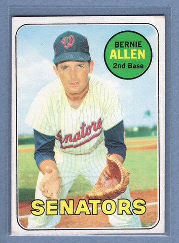 1969 Topps #27 Bernie Allen (a) EX  GO602