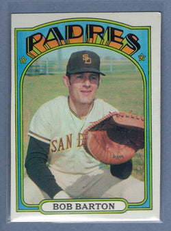1972 Topps #39 Bob Barton (st) VG   GO311