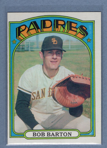 1972 Topps #39 Bob Barton EX-MT  GO483