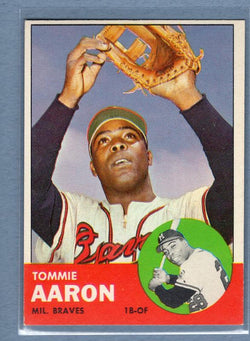 1963 Topps #46 Tommie Aaron NM    GO122