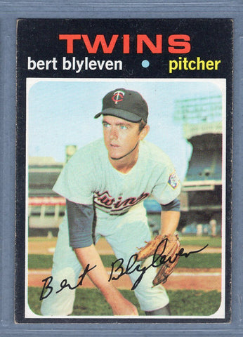 1971 Topps #26 Bert Blyleven (R) (HOF)  EX  GO747