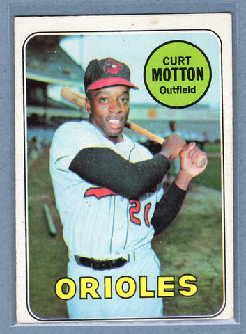 1969 Topps #37 Curt Motton (a) VG-EX  GO350