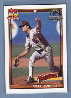 1991 Topps Desert Shield #34 Atlee Hammaker  NM  GO625