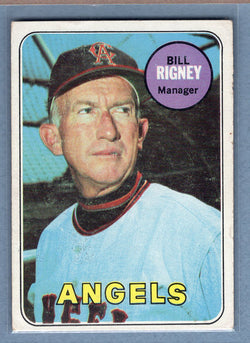 1969 Topps #182 Bill Rigney (b) VG  GO577