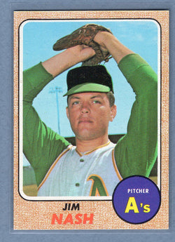 1968 Topps #324 Jim Nash EX-MT  GO545