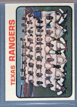 1973 Topps #7 Texas Rangers Team  (b) EX-MT  GO669