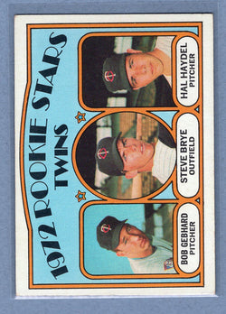 1972 Topps #28 Twins Rookies EX  GO500
