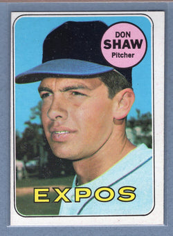 1969 Topps #183 Don Shaw (a) EX  GO577