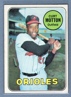 1969 Topps #37 Curt Motton (b) EX-MT  GO350