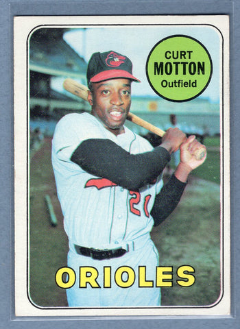 1969 Topps #37 Curt Motton (b) EX-MT  GO350