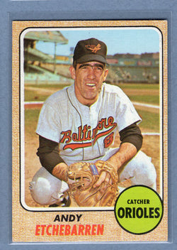 1968 Topps #204 Andy Etchebarren (mk) VG  GO180