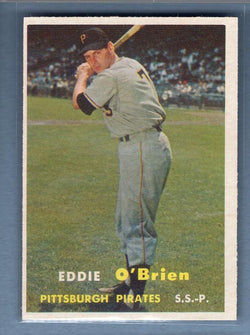 1957 Topps #259 Eddie O'Brien EX   GO270
