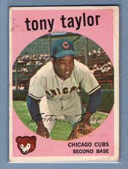 1959 Topps #62 Tony Taylor VG   GO410