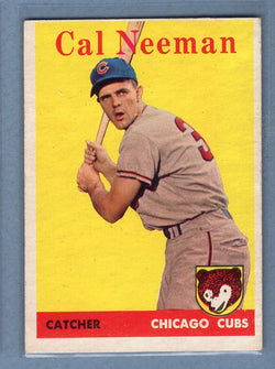 1958 Topps #33 Cal Neeman (b) EX  GO387