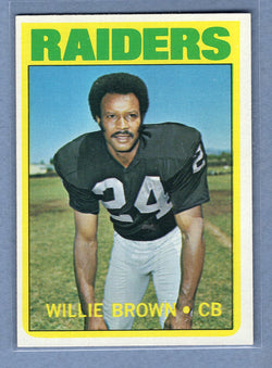 1972 Topps #28 Willie Brown (HOF) EX-MT  GO326