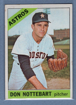 1966 Topps #21 Don Nottebart (b) VG-EX  GO470