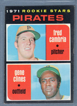 1971 Topps #27 Pirates Rookies EX  GO747