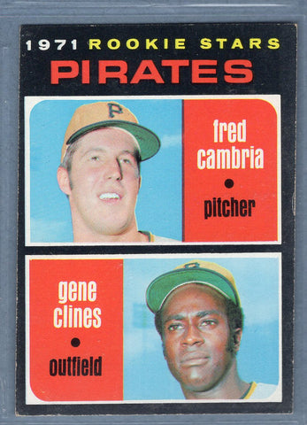 1971 Topps #27 Pirates Rookies EX  GO747
