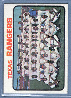 1973 Topps #7 Texas Rangers Team  (C) EX-MT  GO669