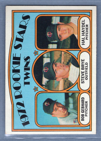 1972 Topps #28 Twins Rookies EX-MT   GO464