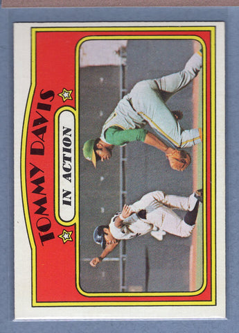 1972 Topps #42 Tommy Davis IA EX-MT  GO483
