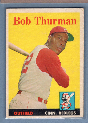 1958 Topps #34 Bob Thurman  VG-EX  GO387