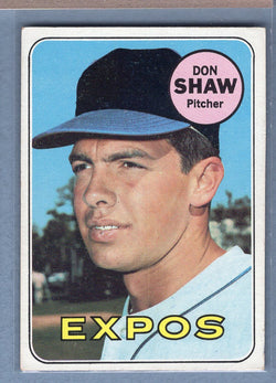 1969 Topps #183 Don Shaw (mk) (b) VG  GO577