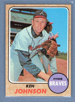 1968 Topps #342 Ken Johnson EX-MT  GO339