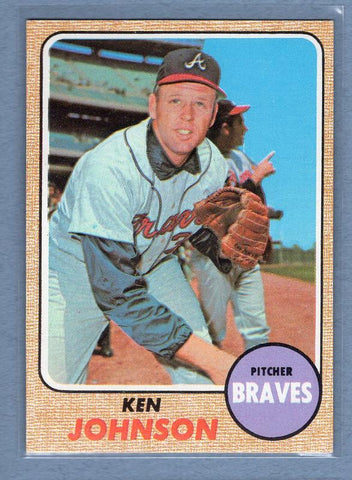 1968 Topps #342 Ken Johnson EX-MT  GO339