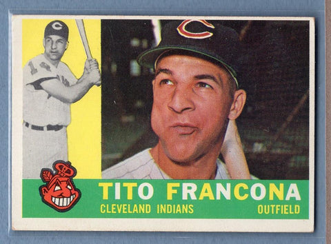1960 Topps #30 Tito Francona(b) EX   GO550