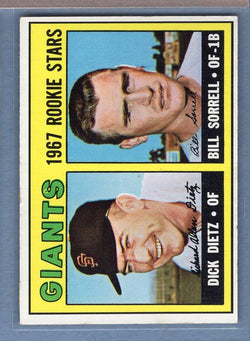 1967 Topps #341 Giants Rookies EX-MT   GO415