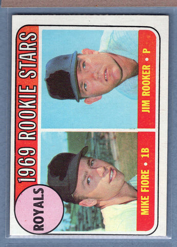 1969 Topps #376 Royals Rookies EX-MT  GO645