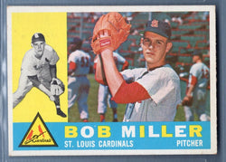 1960 Topps #101 Bob Miller VG Set Break 1