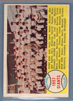 1958 Topps #19 New York Giants (mk) VG  GO240