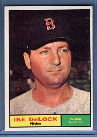 1961 Topps 268 Ike DeLock NM