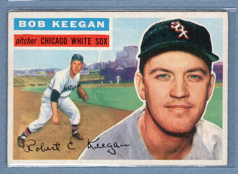 1956 Topps #54 Bob Keegan (WB) VG-EX   GO125