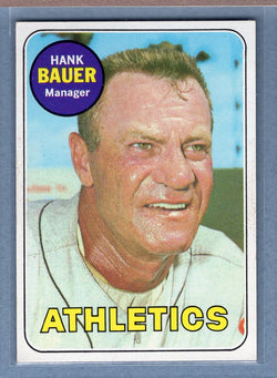 1969 Topps #124 Hank Bauer (b) (st) VG  GO265