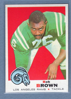 1969 Topps #245 Bob Brown (HOF) EX-MT  GO250