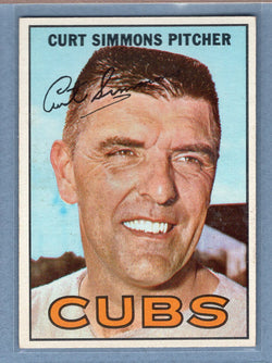 1967 Topps #39 Curt Simmons (st) VG    GO340
