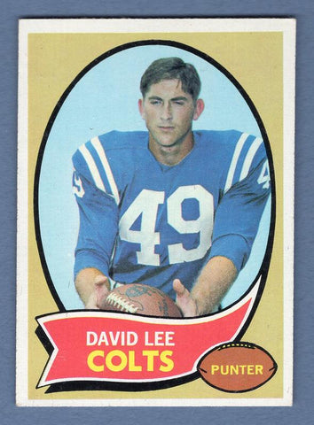 1970 Topps #222 David Lee EX   GO121