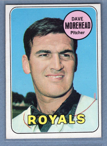 1969 Topps #29 Dave Morehead (a) EX-MT  GO602