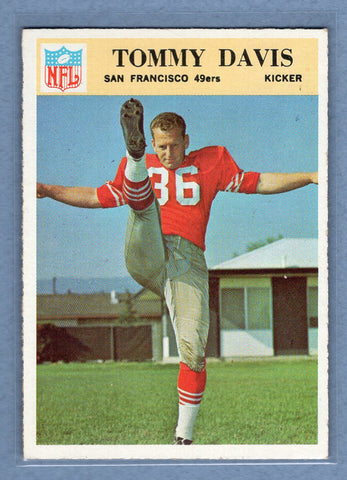 1966 Philadelphia #176 Tommy Davis (1) EX-MT  GO320