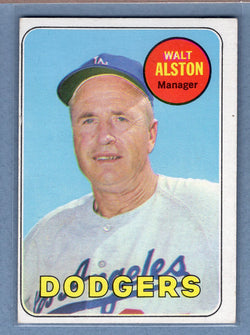 1969 Topps #24 Walt Alston (HOF)(C) EX  GO850
