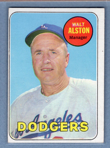 1969 Topps #24 Walt Alston (HOF)(C) EX  GO850