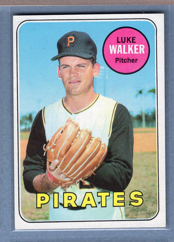 1969 Topps #36 Luke Walker EX-MT  GO477