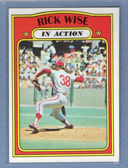1972 Topps #44 Rick Wise IA EX-MT  GO483