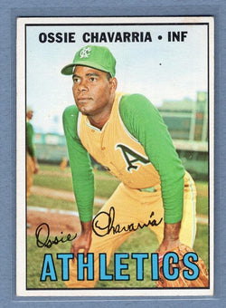 1967 Topps #344 Ossie Chavarria EX-MT   GO415