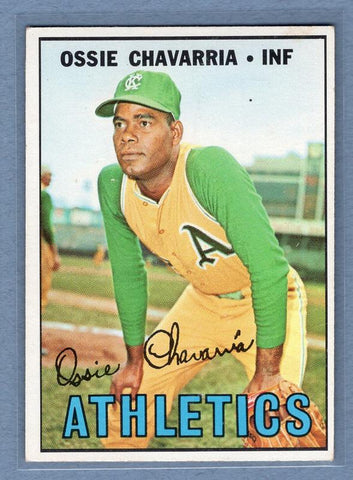 1967 Topps #344 Ossie Chavarria EX-MT   GO415