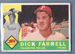 1960 Topps #103 Dick Farrell VG Set Break 1