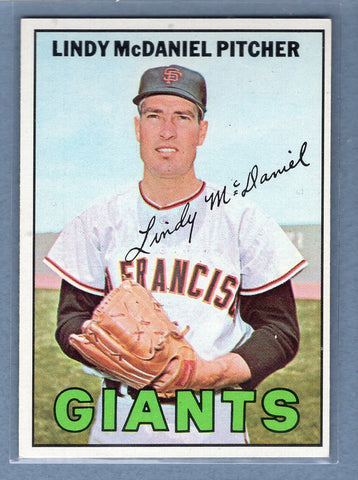 1967 Topps #46 Lindy McDaniel EX-MT  GO460